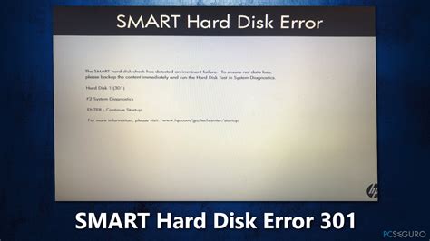 smart hard disk error lenovo